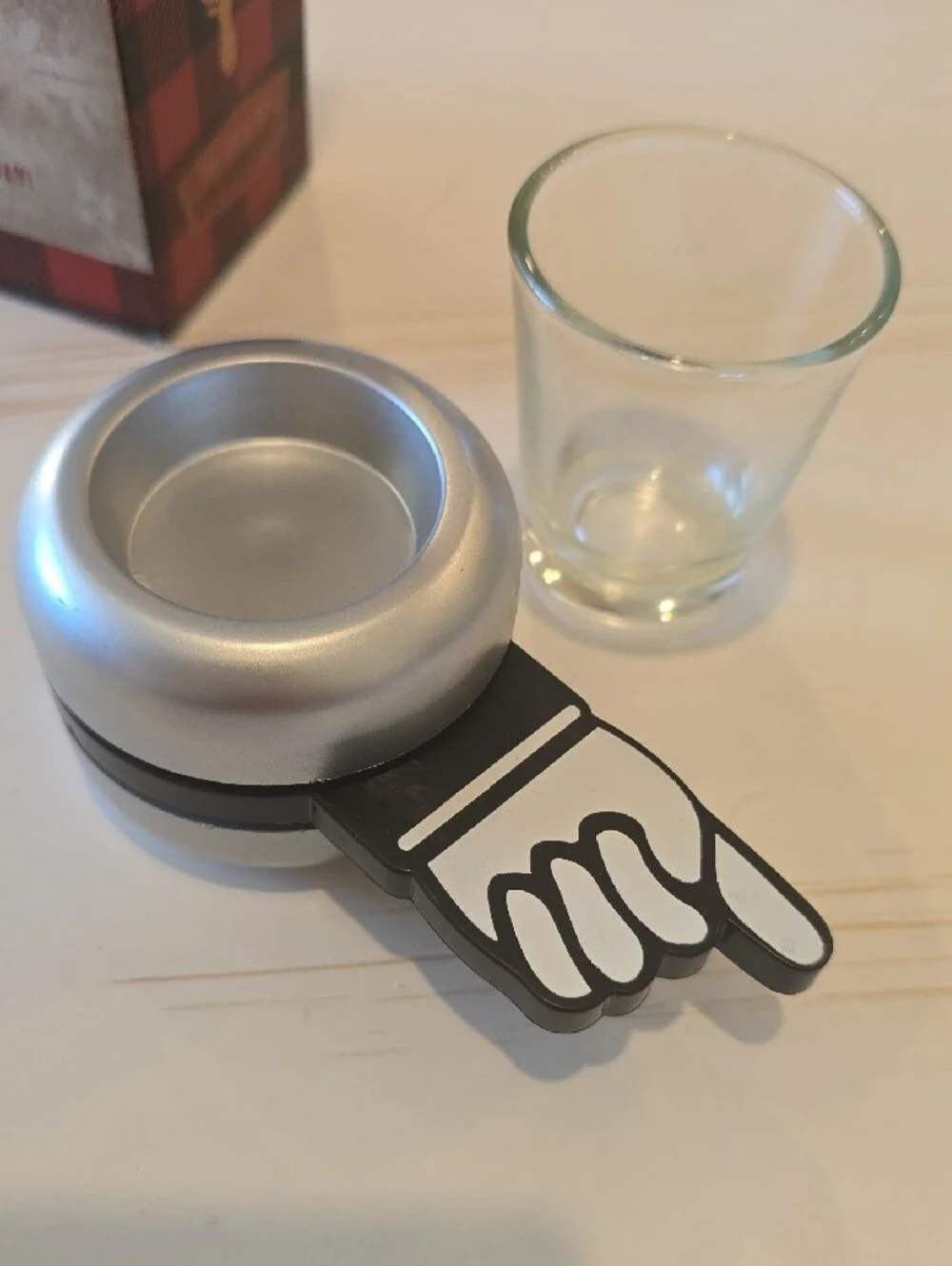 Party Shot Glass Game - Silver